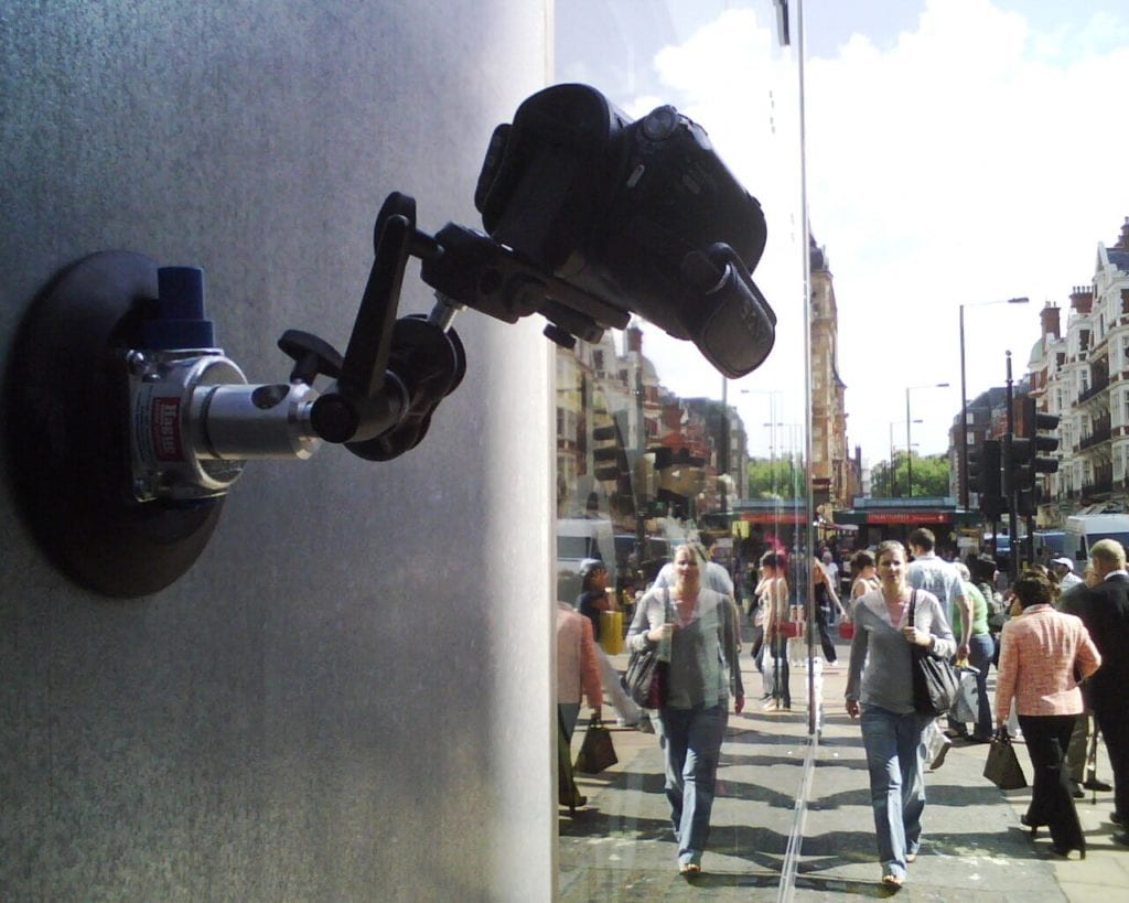 filming Oxford Street