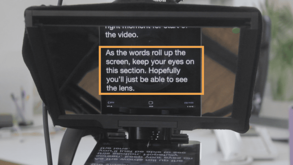 teleprompter tips
